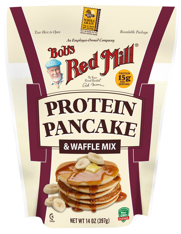 Bob's Red Mill Protein Pancake & Waffle Mix 14 oz - High-quality Protein by Bob's Red Mill at 