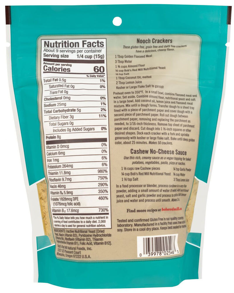 Bob's Red Mill Nutritional Yeast 5 oz - High-quality Gluten Free by Bob's Red Mill at 