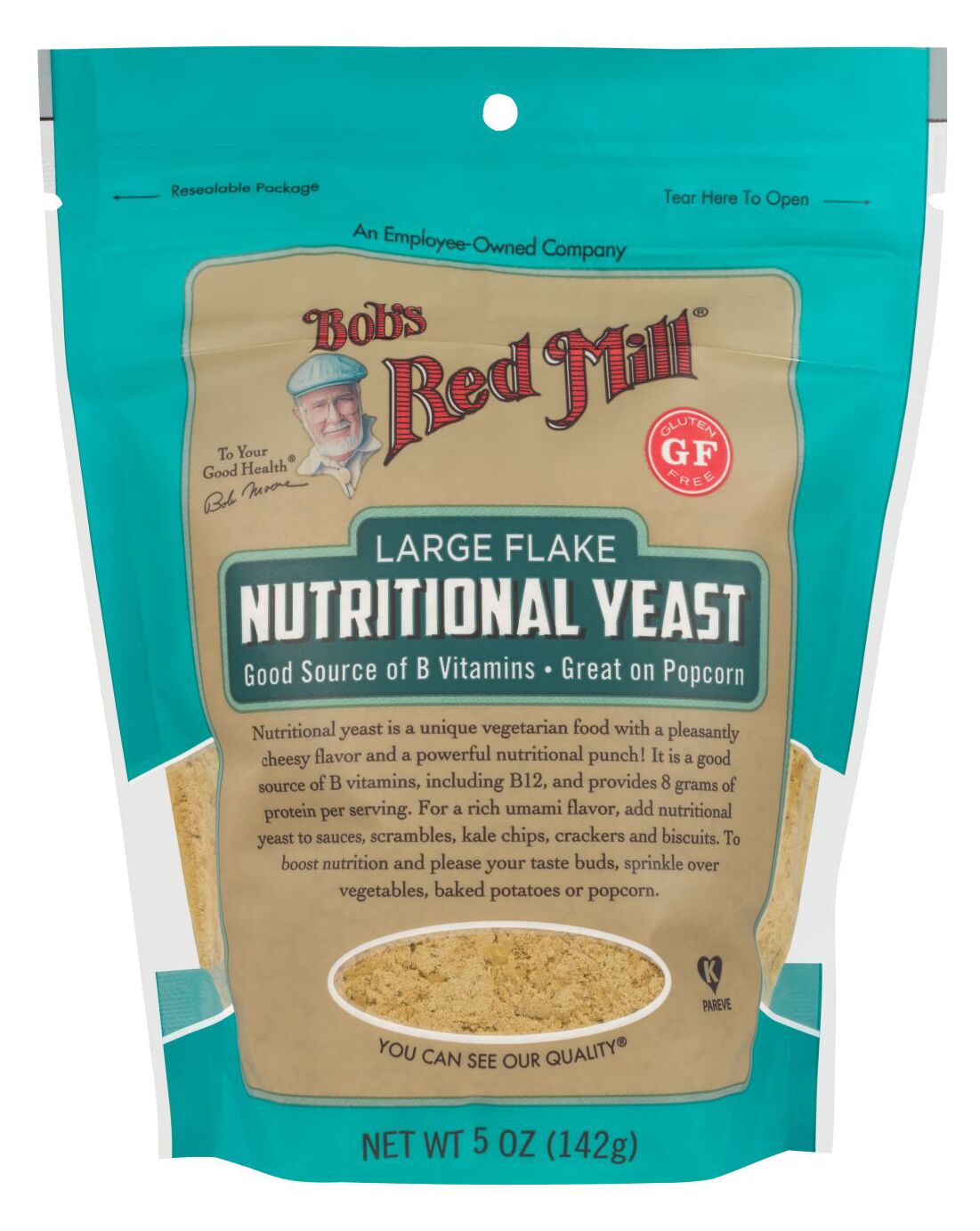 Bob's Red Mill Nutritional Yeast 5 oz - High-quality Gluten Free by Bob's Red Mill at BariatricPal Store