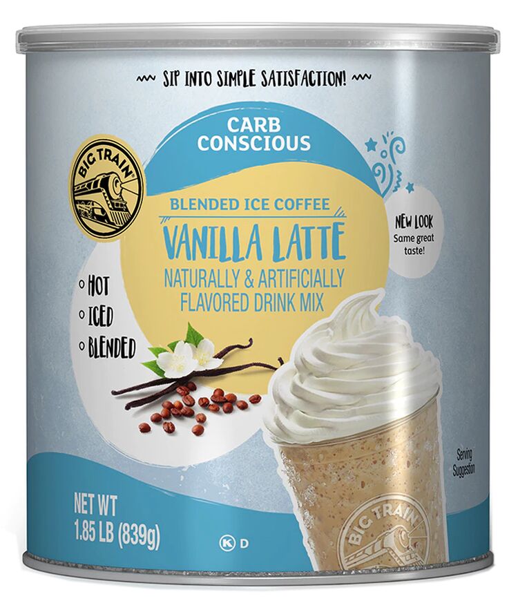 #Flavor_Vanilla Latte #Size_1.85 lb. can