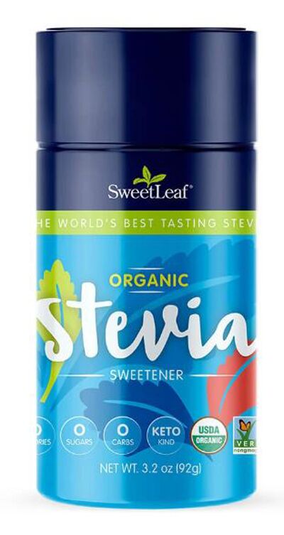 SweetLeaf Organic Stevia Sweetener Powder 3.2 oz. (92g) - High-quality Kosher by SweetLeaf at BariatricPal Store