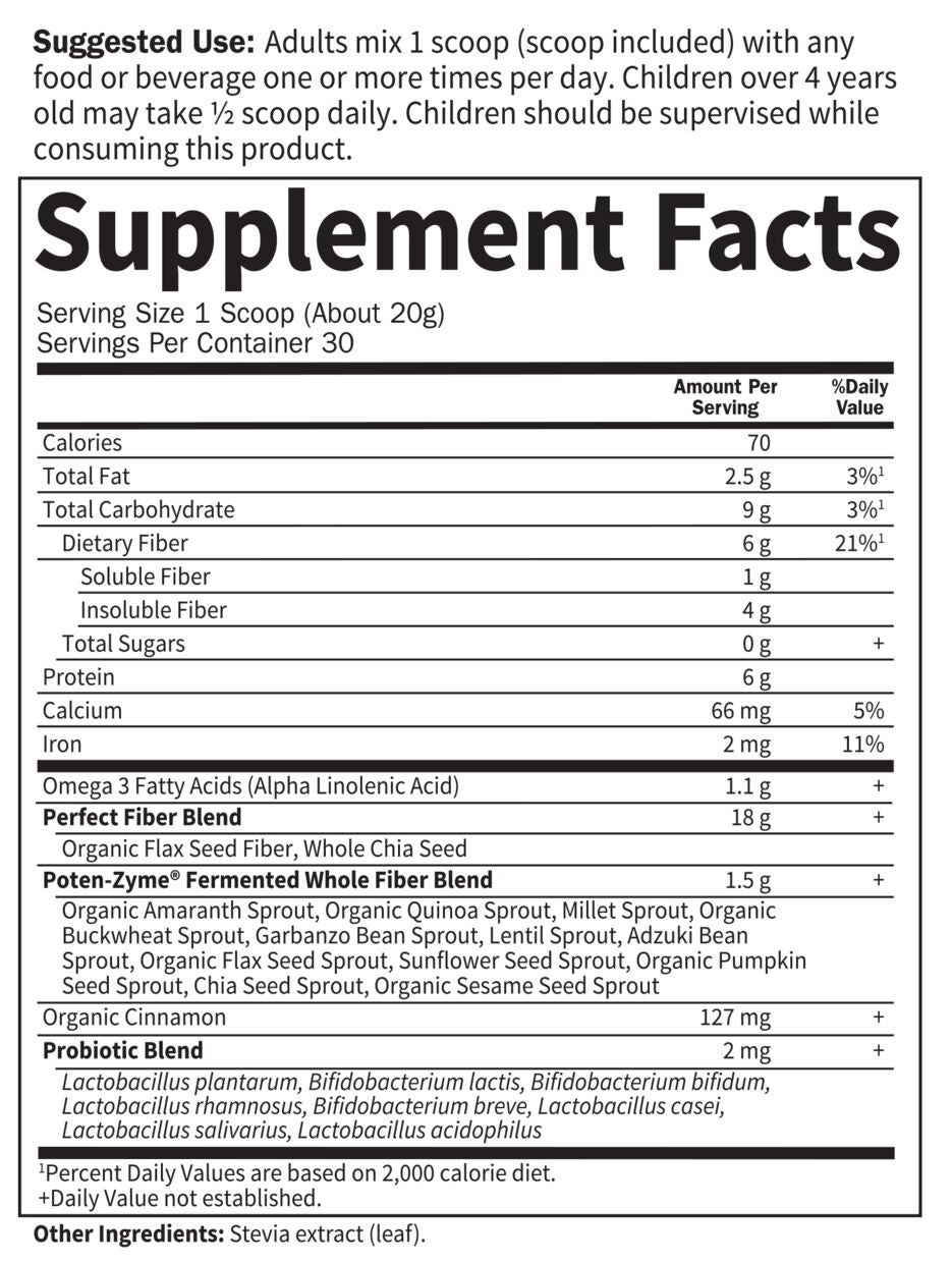 Garden of Life Super Seed 600 grams - High-quality Digestion by Garden of Life at BariatricPal Store