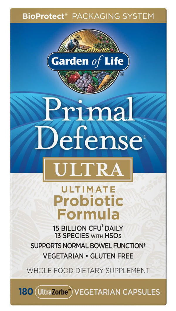Garden of Life Primal Defense Ultra 180 caplets - High-quality Digestion by Garden of Life at 