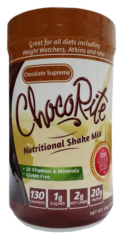 HealthSmart Sugar-Free ChocoRite Protein Shake Bags - High-quality Protein Powder by HealthSmart at BariatricPal Store
