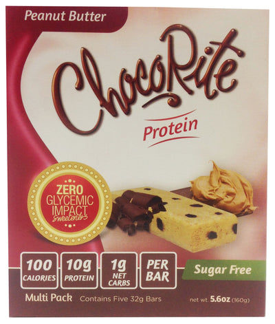 Sugar-Free Cookies & Cream Bars by ChocoRite - High-quality Chocolate Bar by HealthSmart at BariatricPal Store