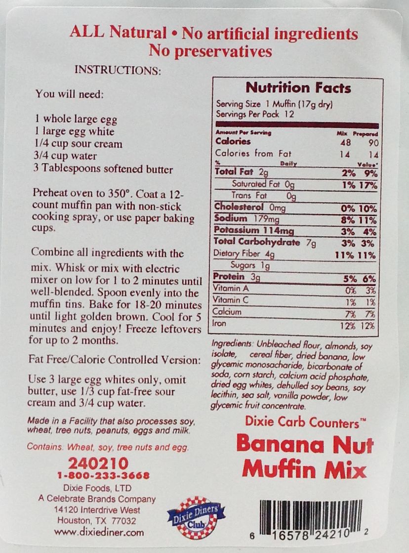#Flavor_Banana Nut (5.8 oz)