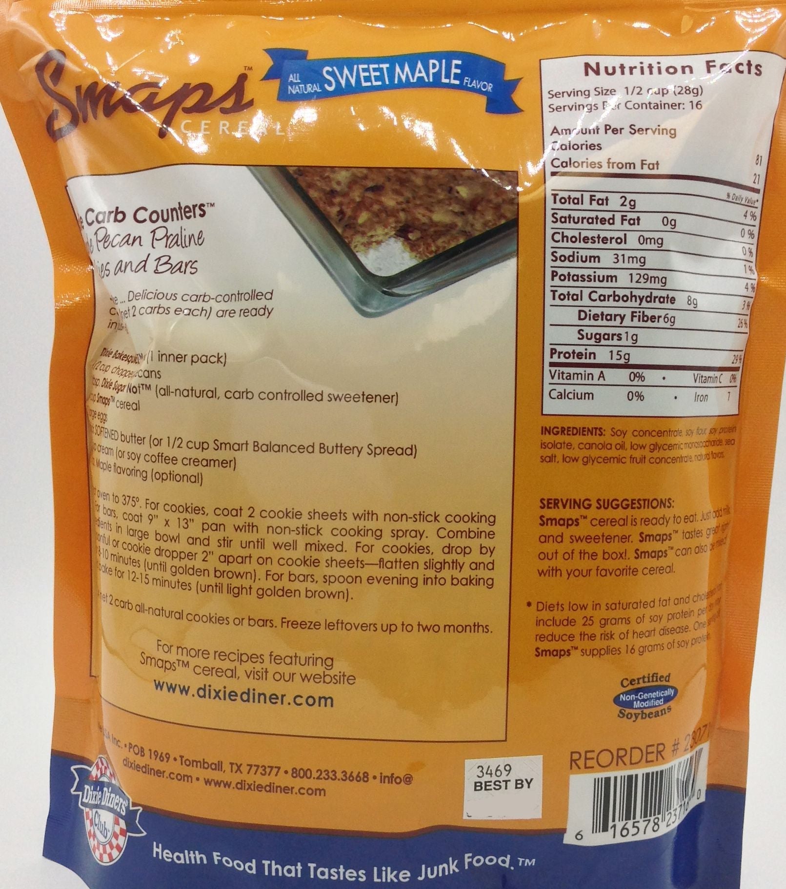 #Flavor_Sweet Maple #Size_1 lb.