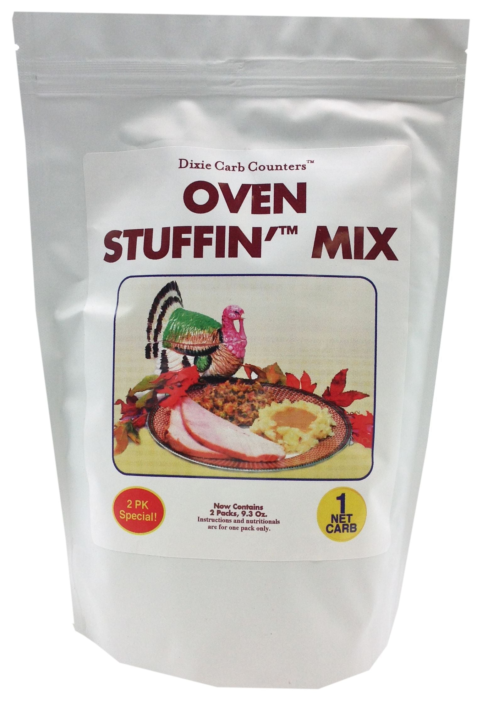 Dixie USA Carb Counters Oven Stuffin' Mix 9.3 oz. - High-quality Baking Products by Dixie USA at BariatricPal Store