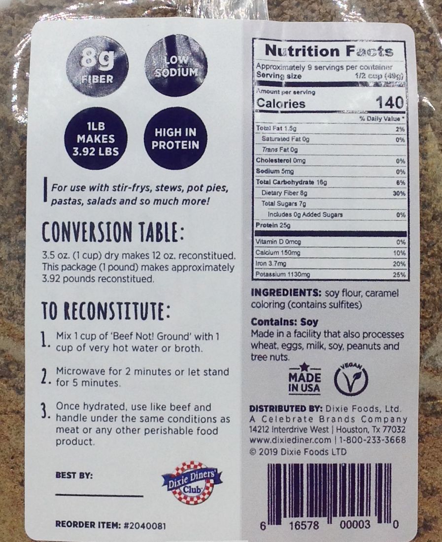 #Flavor_Ground #Size_1 lb.