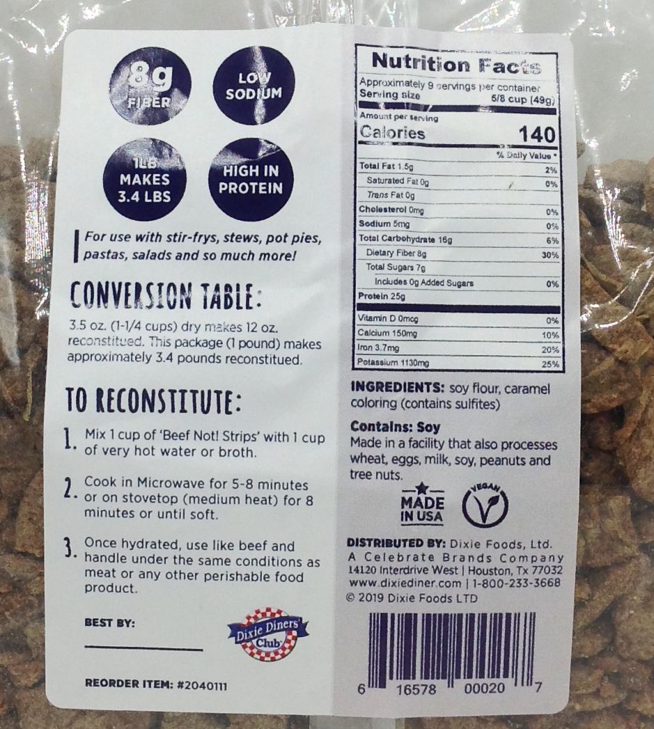 #Flavor_Strips #Size_1 lb.