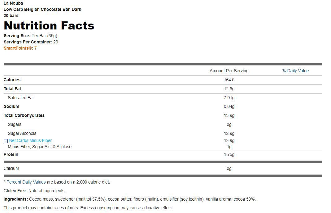 #Flavor_Dark #Size_20 bars