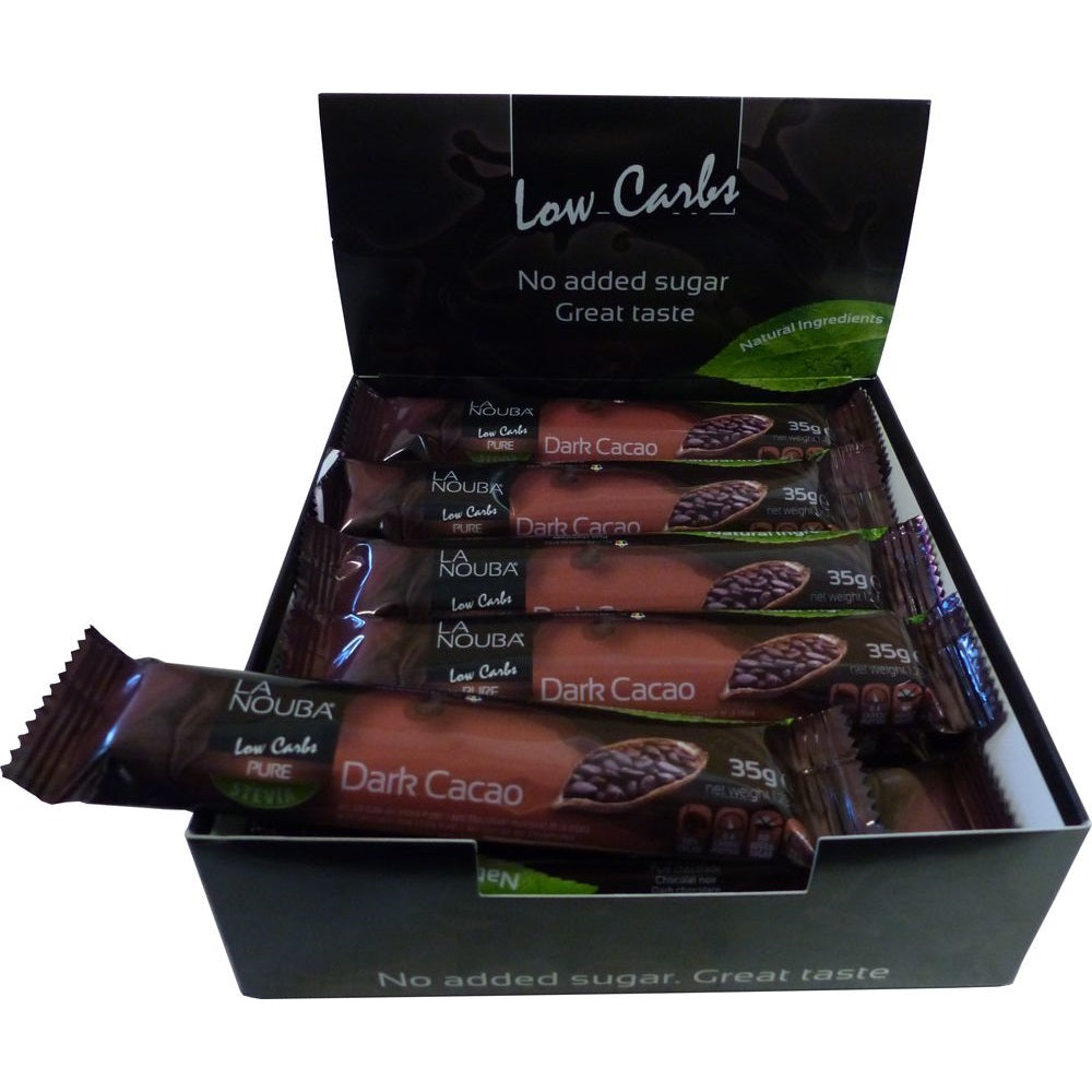 La Nouba Stevia Sweetened Belgian Chocolate Bar - High-quality Bars by La Nouba at BariatricPal Store
