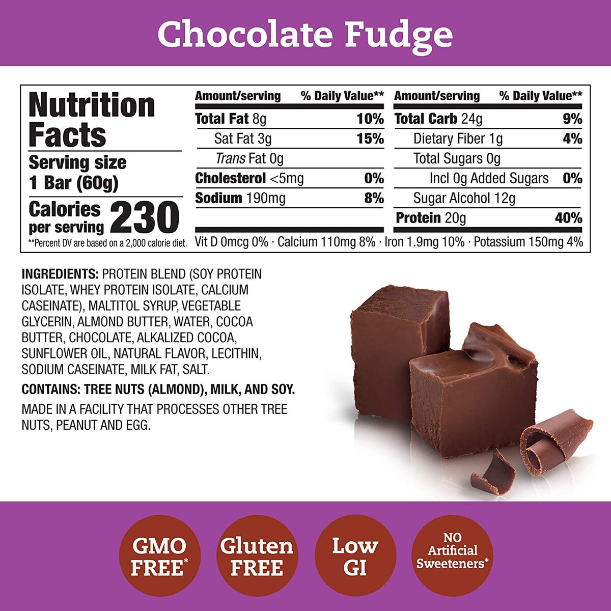 #Flavor_Chocolate Fudge #Size_10 bars