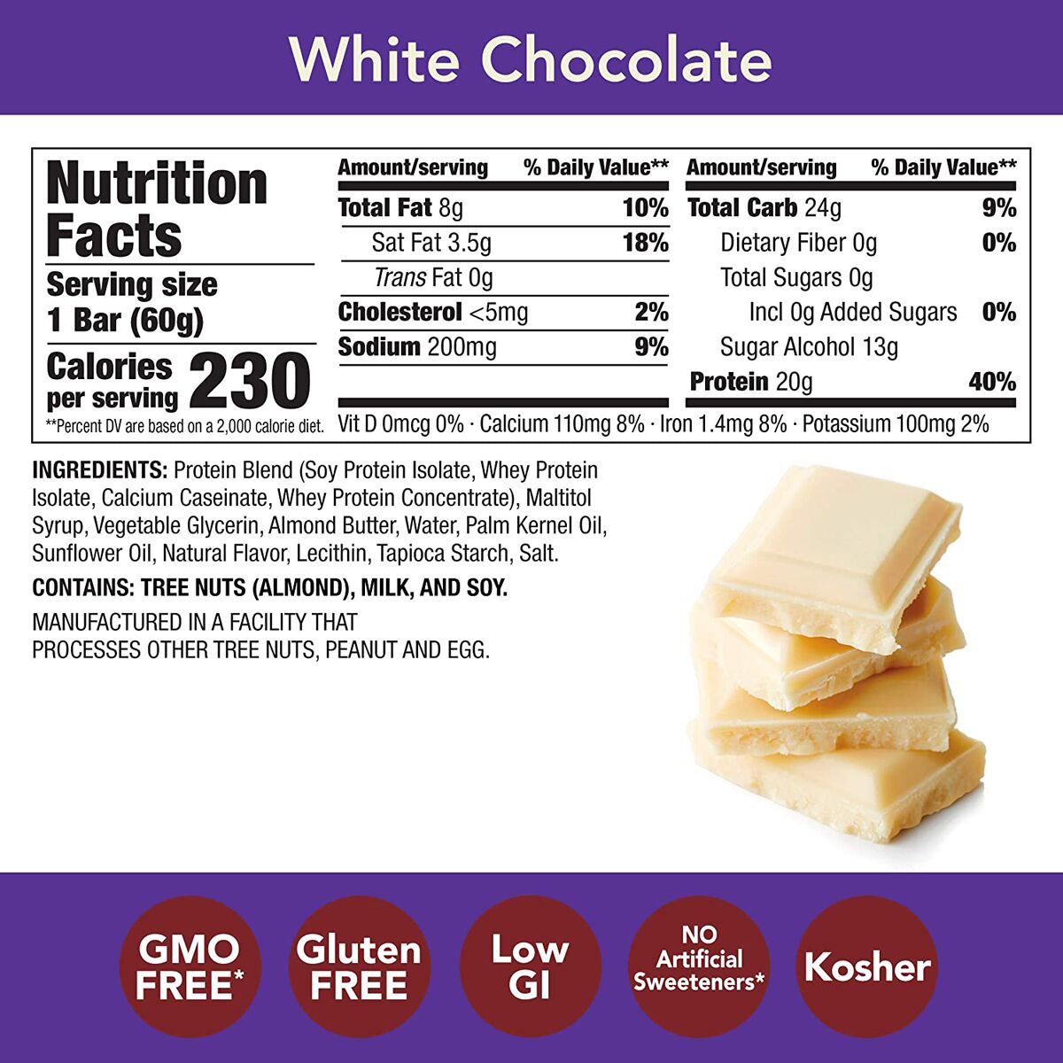 #Flavor_White Chocolate #Size_10 bars