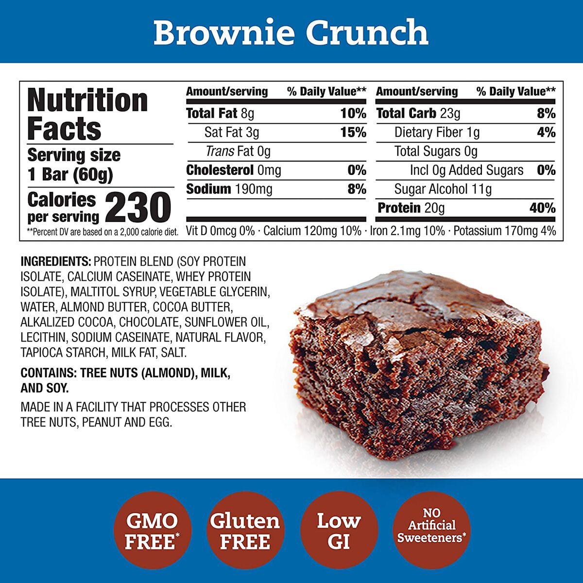 #Flavor_Brownie Crunch #Size_10 bars