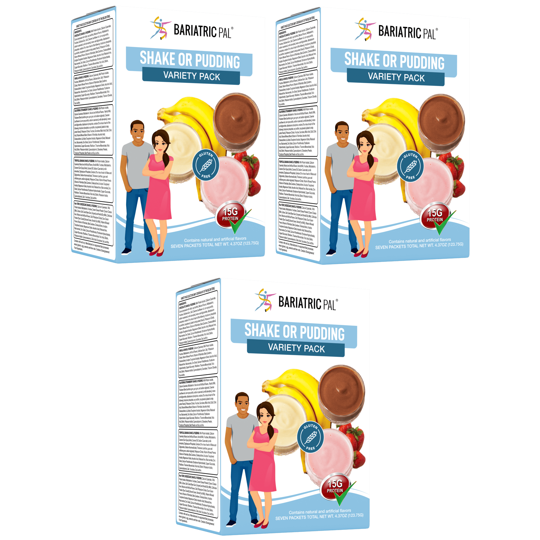 Bariatricpal Protein Shake or Pudding - Variety Pack - High-quality Puddings & Shakes by BariatricPal at BariatricPal Store
