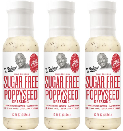 G Hughes' Sugar-Free Salad Dressings - Poppyseed - High-quality Salad Dressing by G Hughes at BariatricPal Store