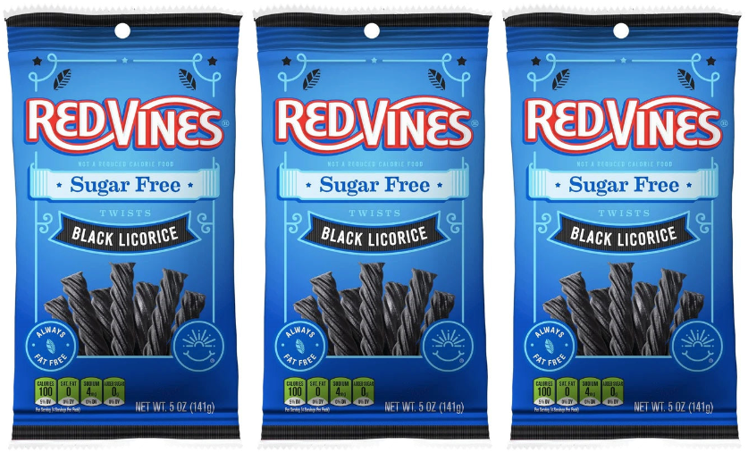 American Licorice Company Sugar Free Red Vines 5oz Bag - High-quality Kosher by American Licorice Company at BariatricPal Store