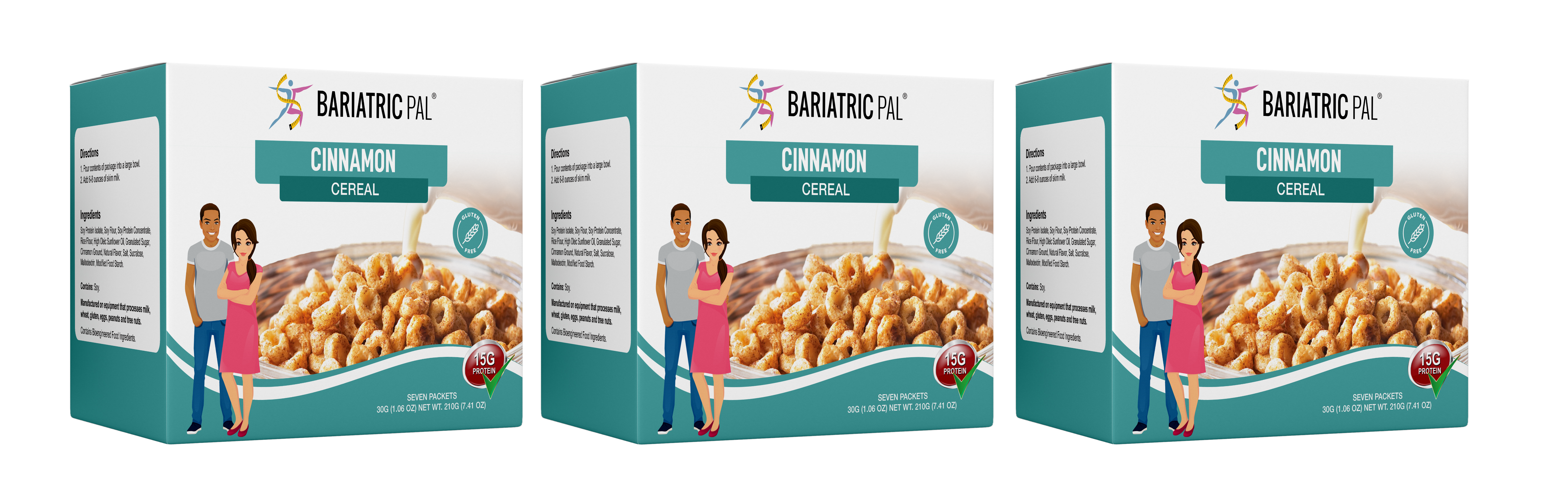BariatricPal Protein Cereal - Cinnamon Vanilla - High-quality Cereal by BariatricPal at BariatricPal Store