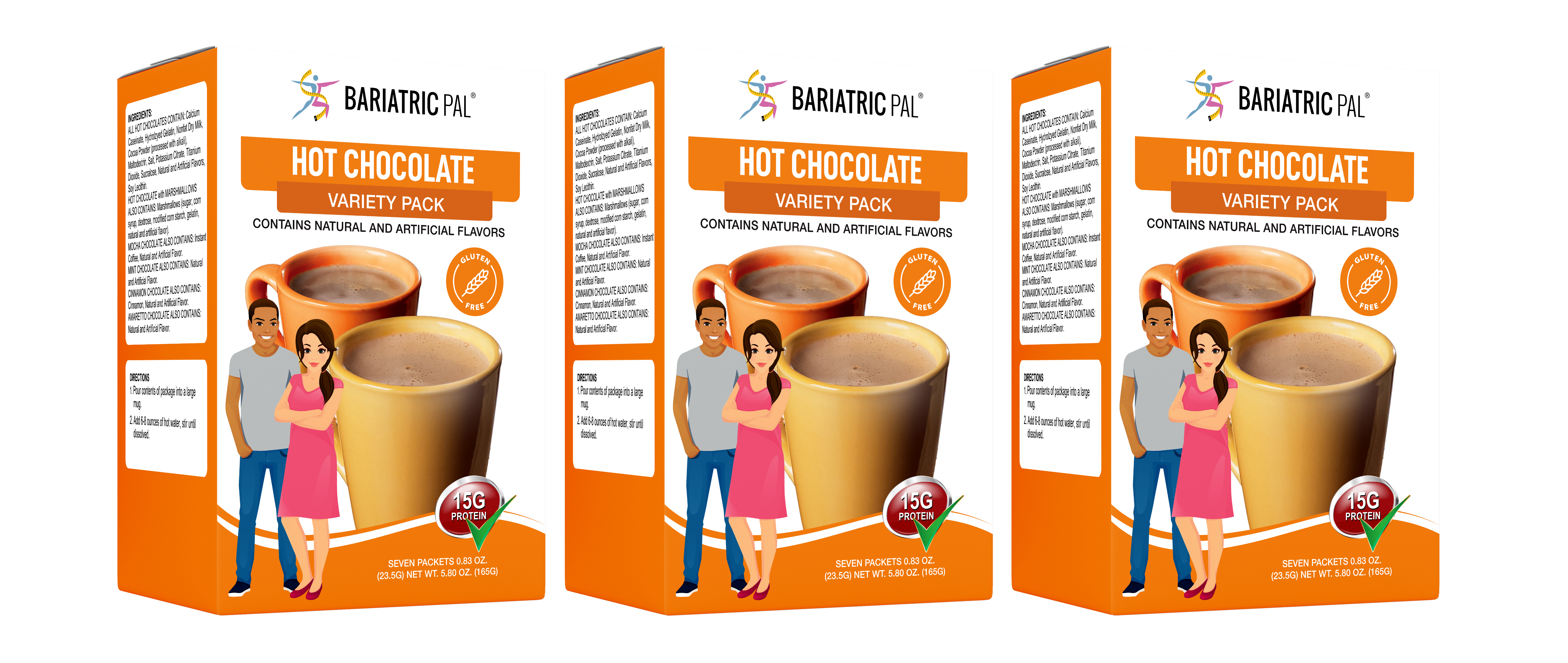 BariatricPal Hot Chocolate Protein Drink - Variety Pack - High-quality Hot Drinks by BariatricPal at BariatricPal Store