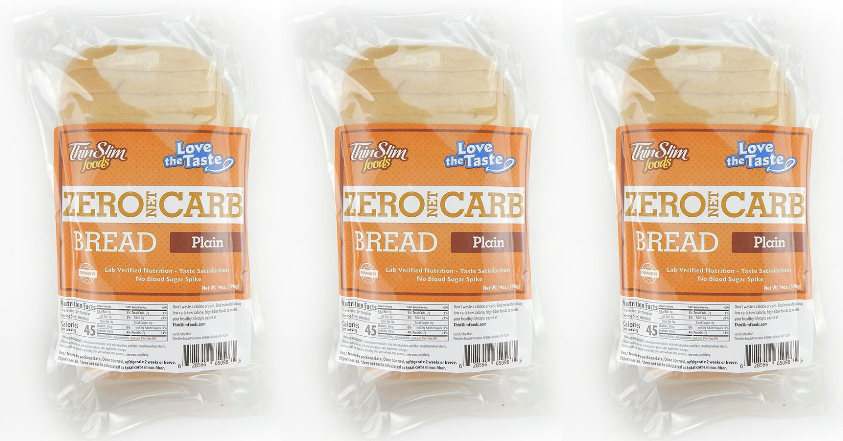 ThinSlim Foods Zero Carb Protein Bread - Plain - High-quality Protein Bread by ThinSlim Foods at BariatricPal Store