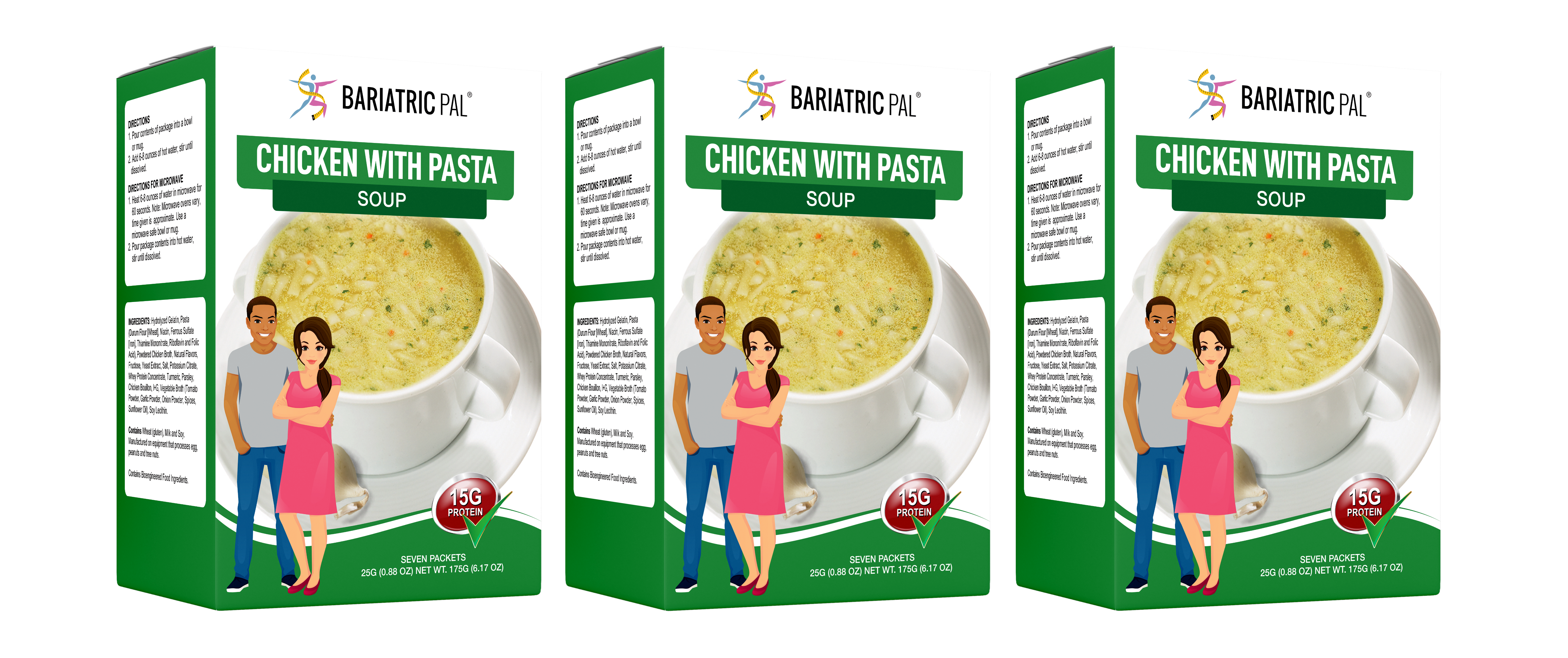 BariatricPal Protein Soup - Chicken with Pasta - High-quality Soups by BariatricPal at BariatricPal Store
