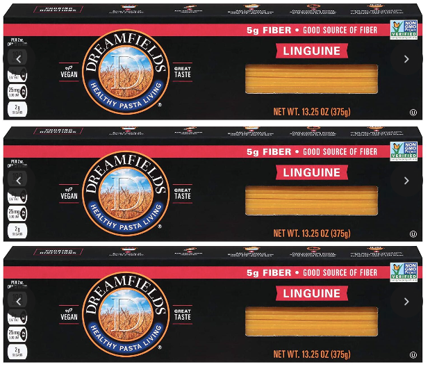 #Flavor_Linguine #Size_3 Boxes