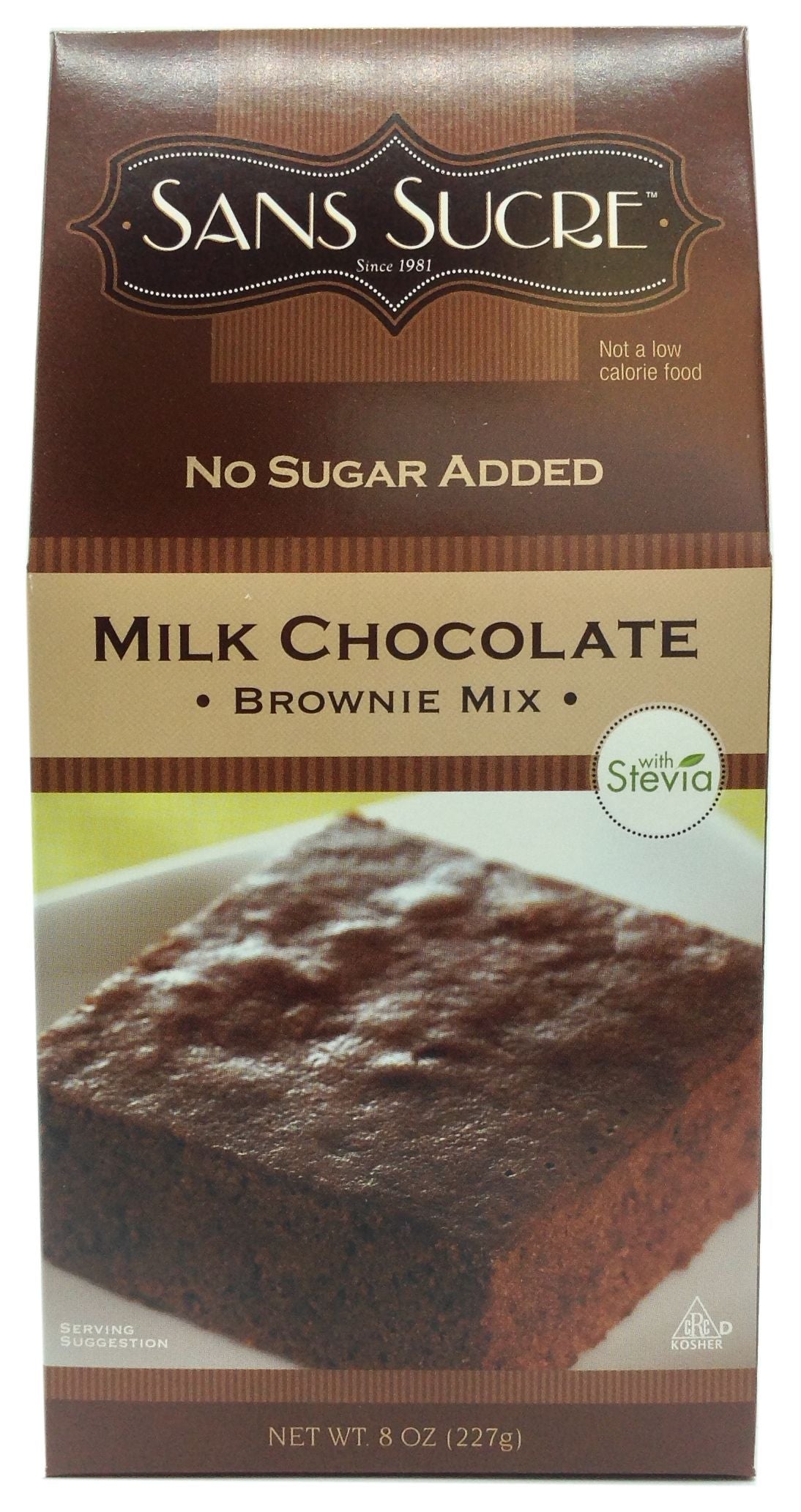 #Flavor_Milk Chocolate, No Sugar Added #Size_8 oz.
