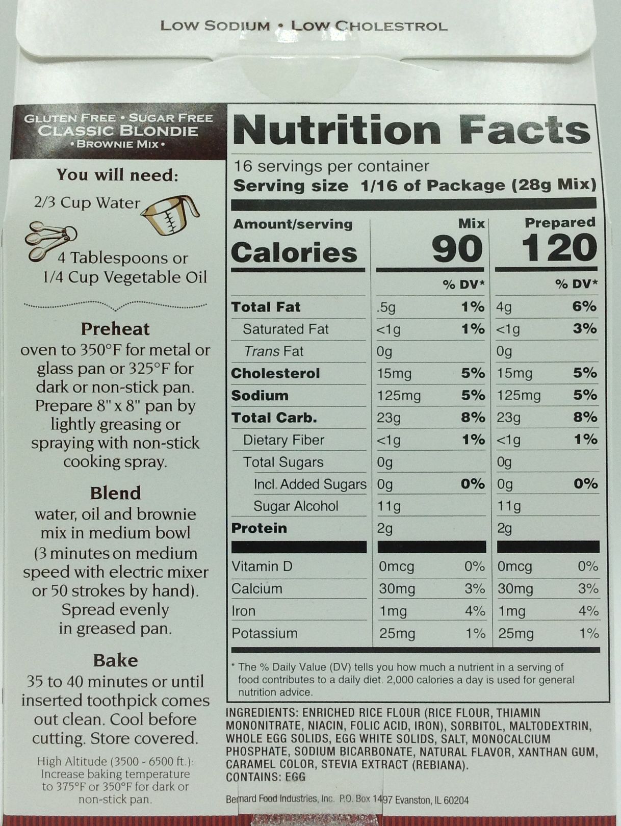 #Flavor_Classic Blondie #Size_16 oz.