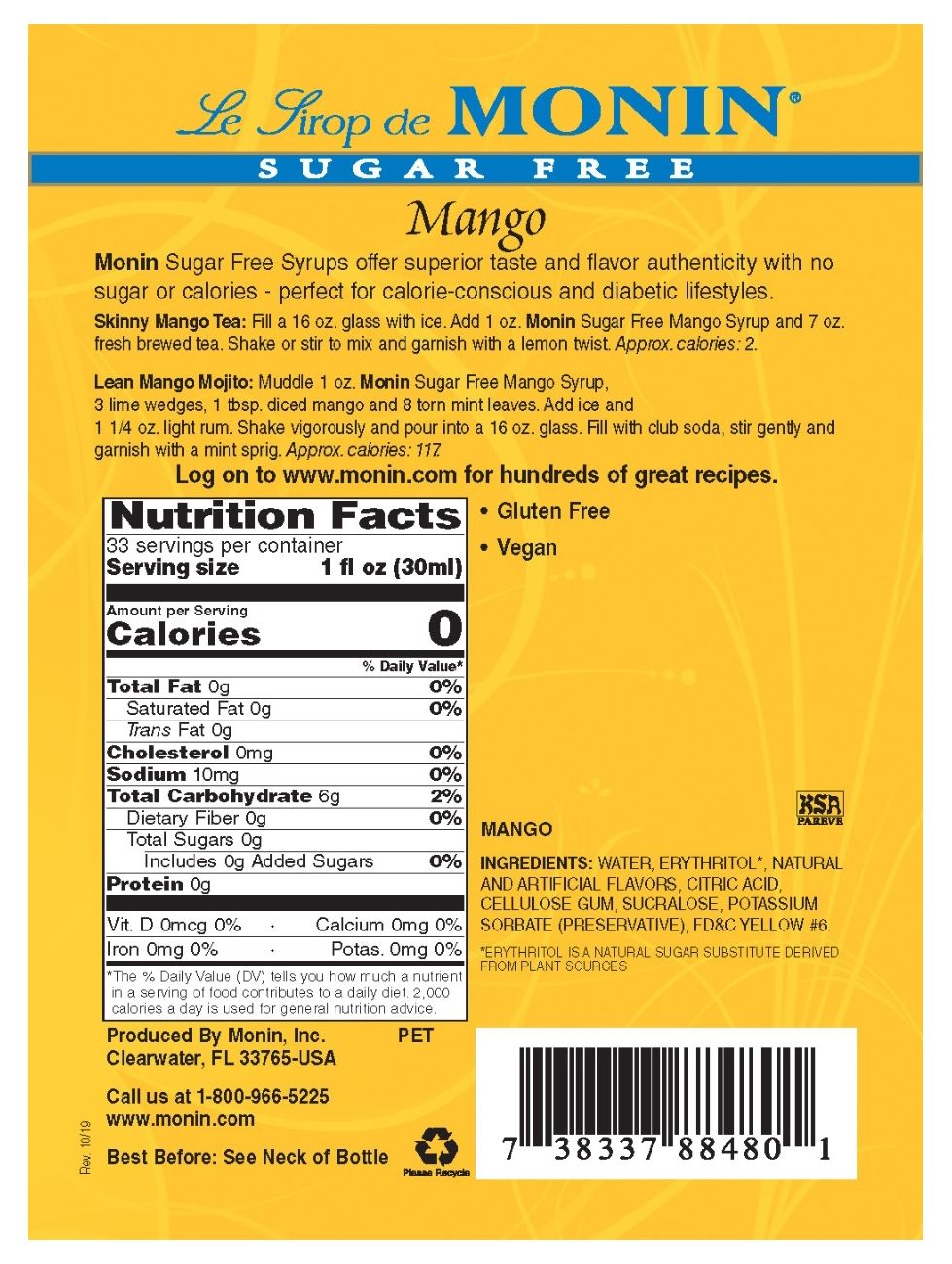 #Flavor_Mango (plastic) #Size_1 liter