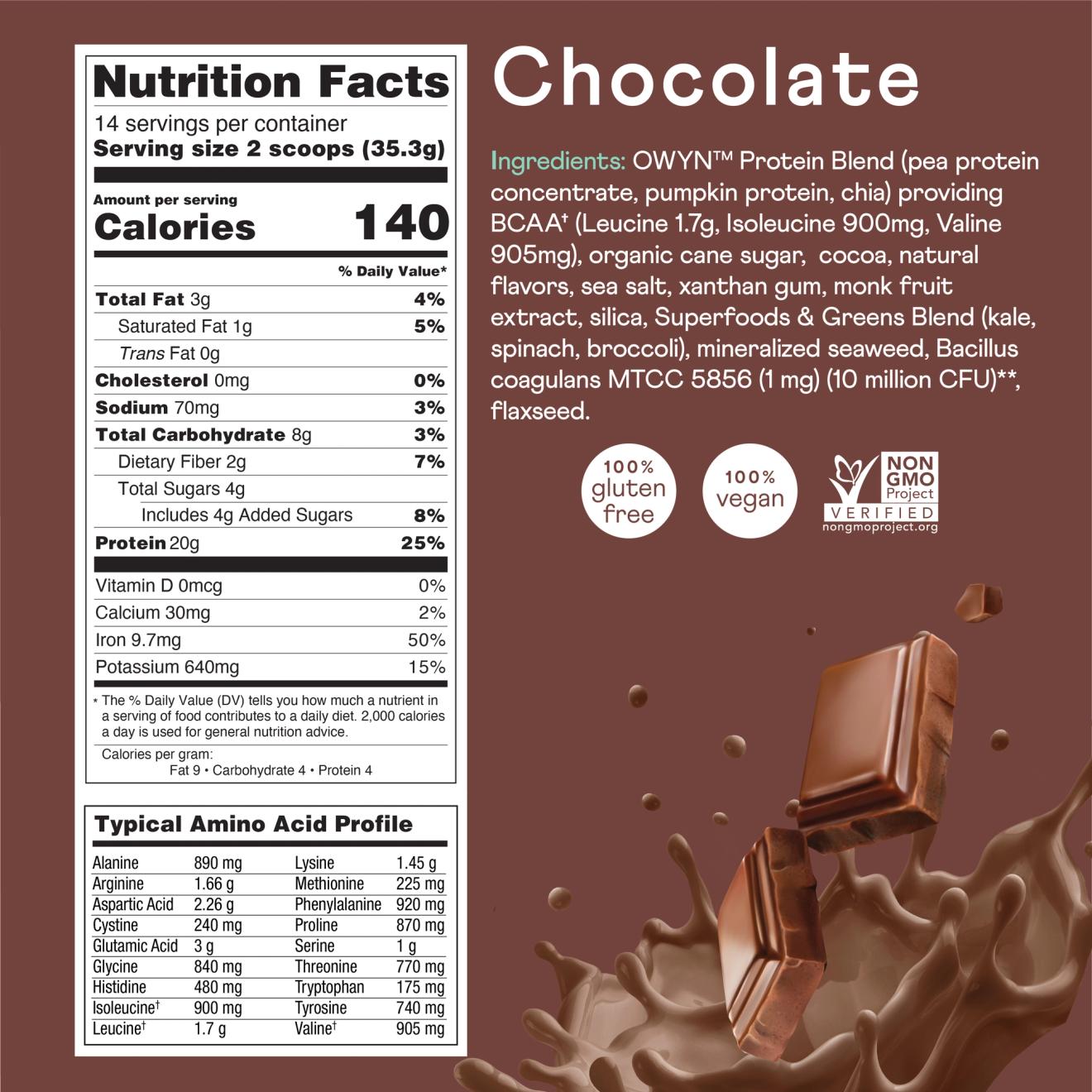 #Flavor_Dark Chocolate, 1.1lb