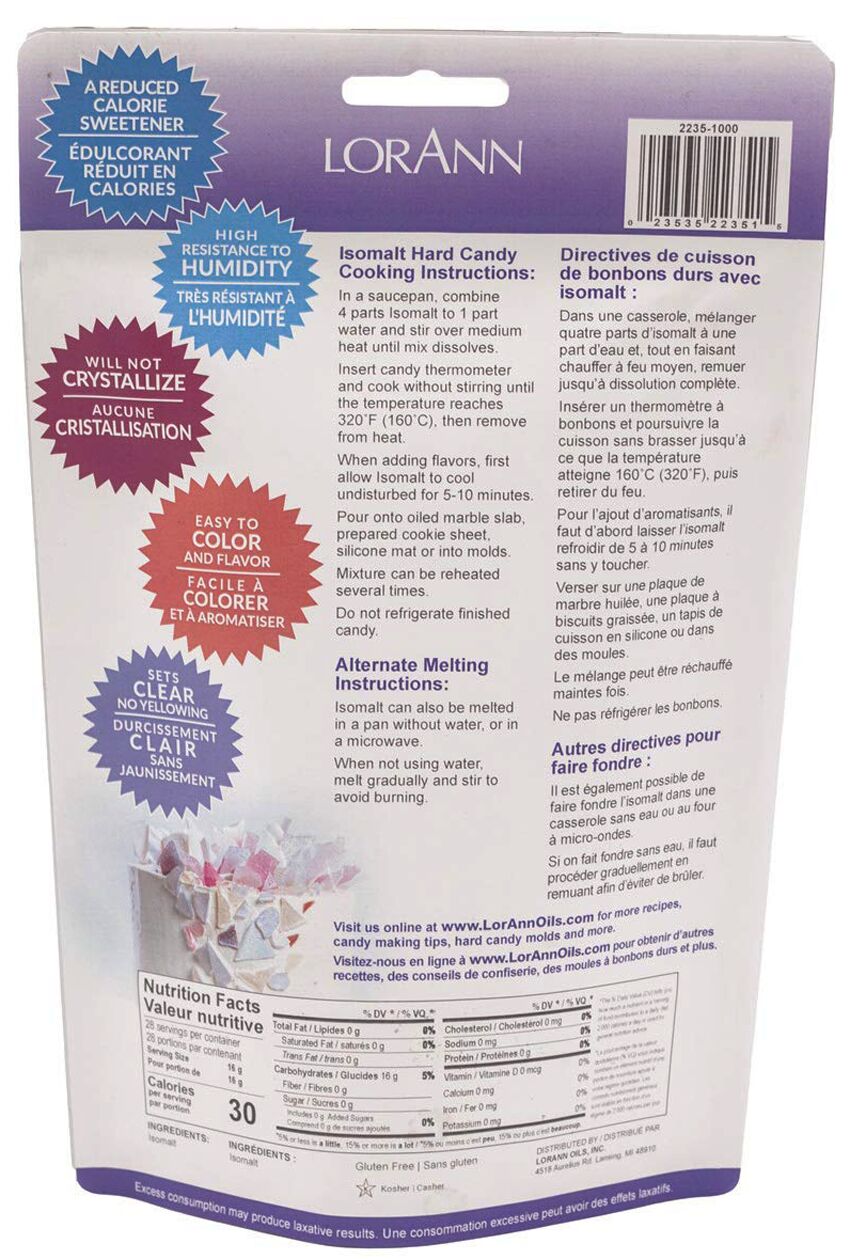 LorAnn Oils Isomalt 16 oz. - High-quality Kosher by LorAnn Oils at BariatricPal Store