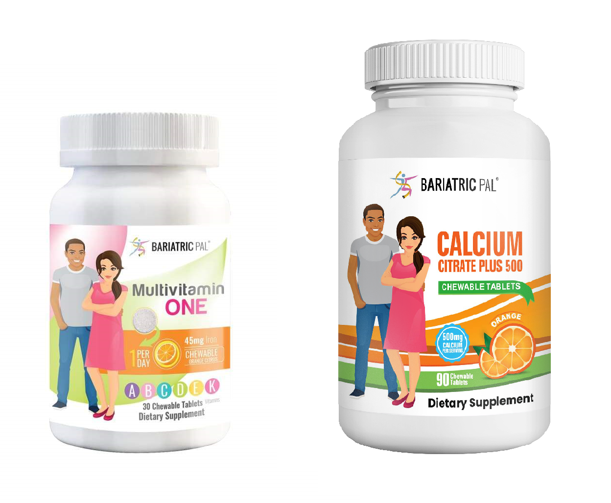 Gastric Sleeve Complete Bariatric Vitamin Pack by BariatricPal - Capsules & Chewables - High-quality Vitamin Pack by BariatricPal at BariatricPal Store