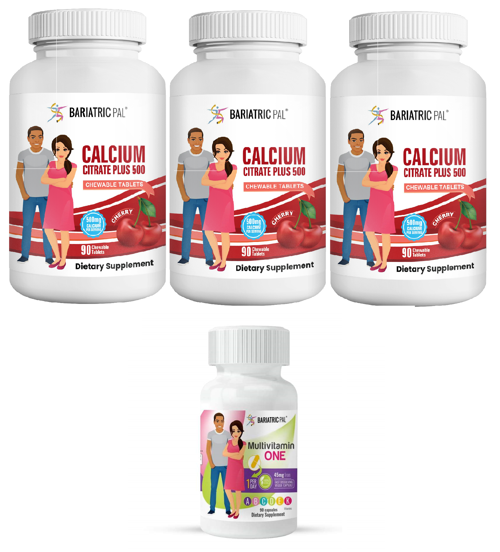 Gastric Bypass Complete Bariatric Vitamin Pack by BariatricPal - Capsules & Chewables - High-quality Vitamin Pack by BariatricPal at BariatricPal Store