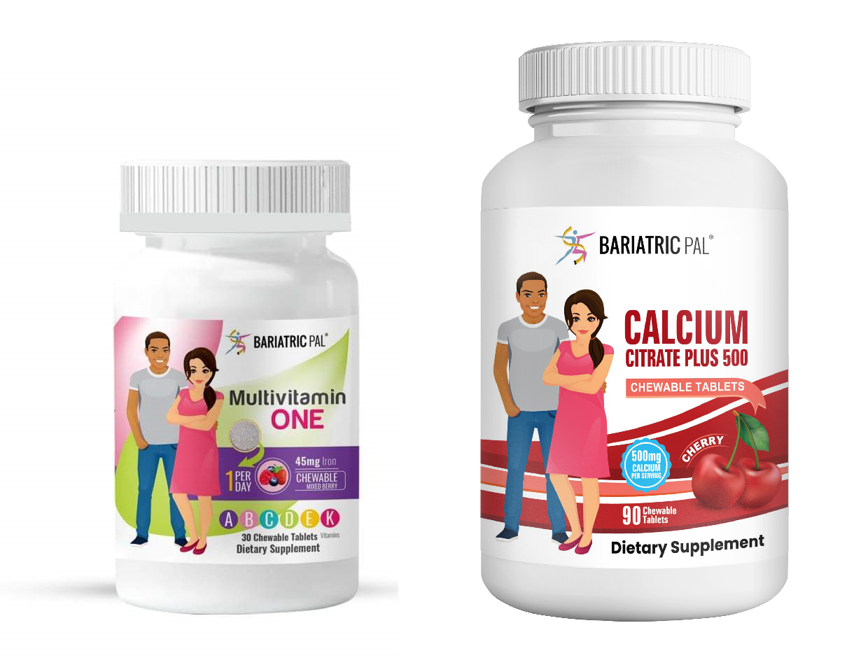 Gastric Band Complete Bariatric Vitamin Pack by BariatricPal - Capsules & Chewables - High-quality Vitamin Pack by BariatricPal at BariatricPal Store