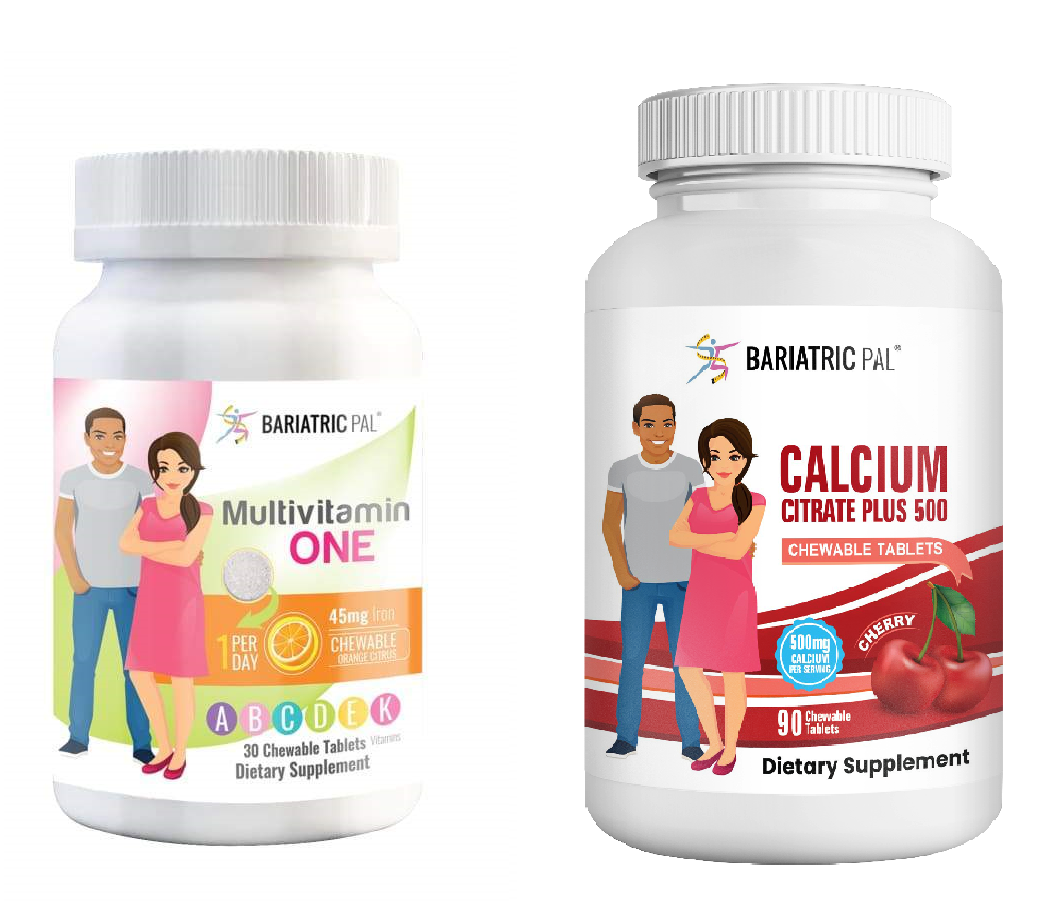 Gastric Bypass Complete Bariatric Vitamin Pack by BariatricPal - Capsules & Chewables - High-quality Vitamin Pack by BariatricPal at BariatricPal Store