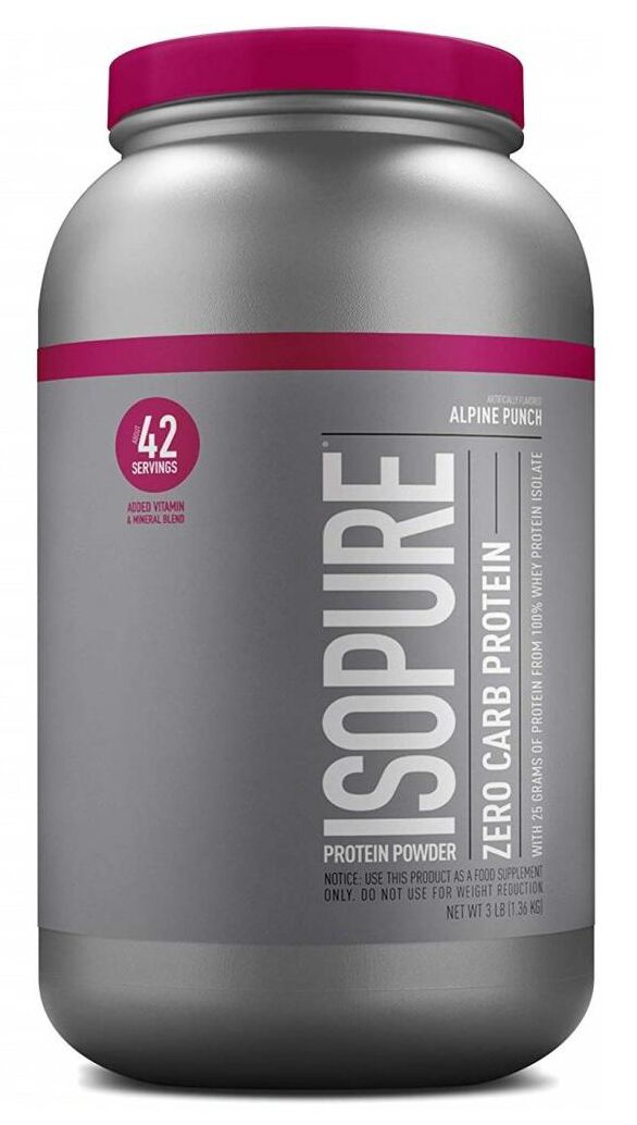 ISOPURE Perfect Zero Carb Alpine Punch Protein Powder, 3 lb - Ralphs