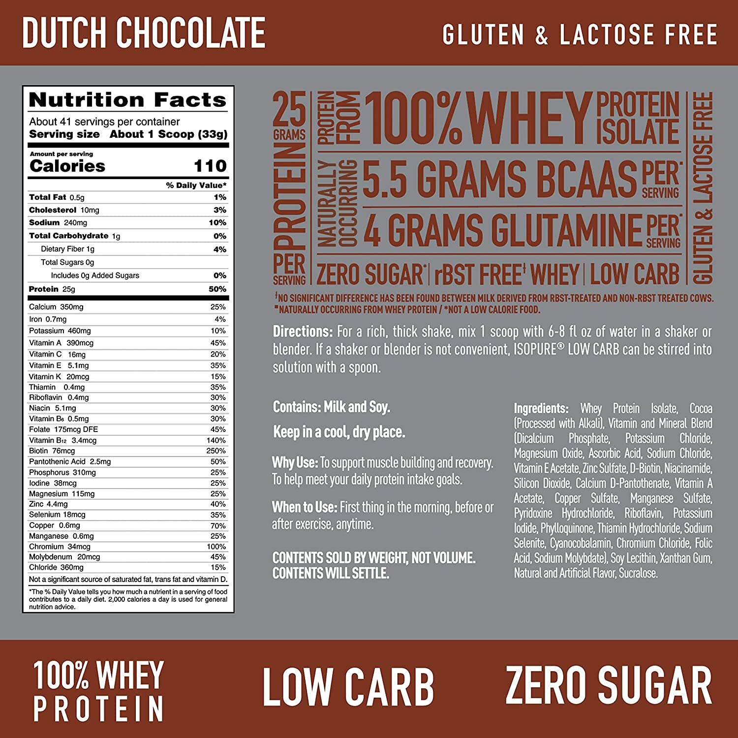 #Flavor_Dutch Chocolate - Low Carb #Size_3 lb.