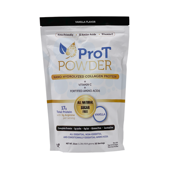 Collagen Protein Powder by ProT Gold - Vanilla - High-quality Protein Powder by ProT Gold at BariatricPal Store
