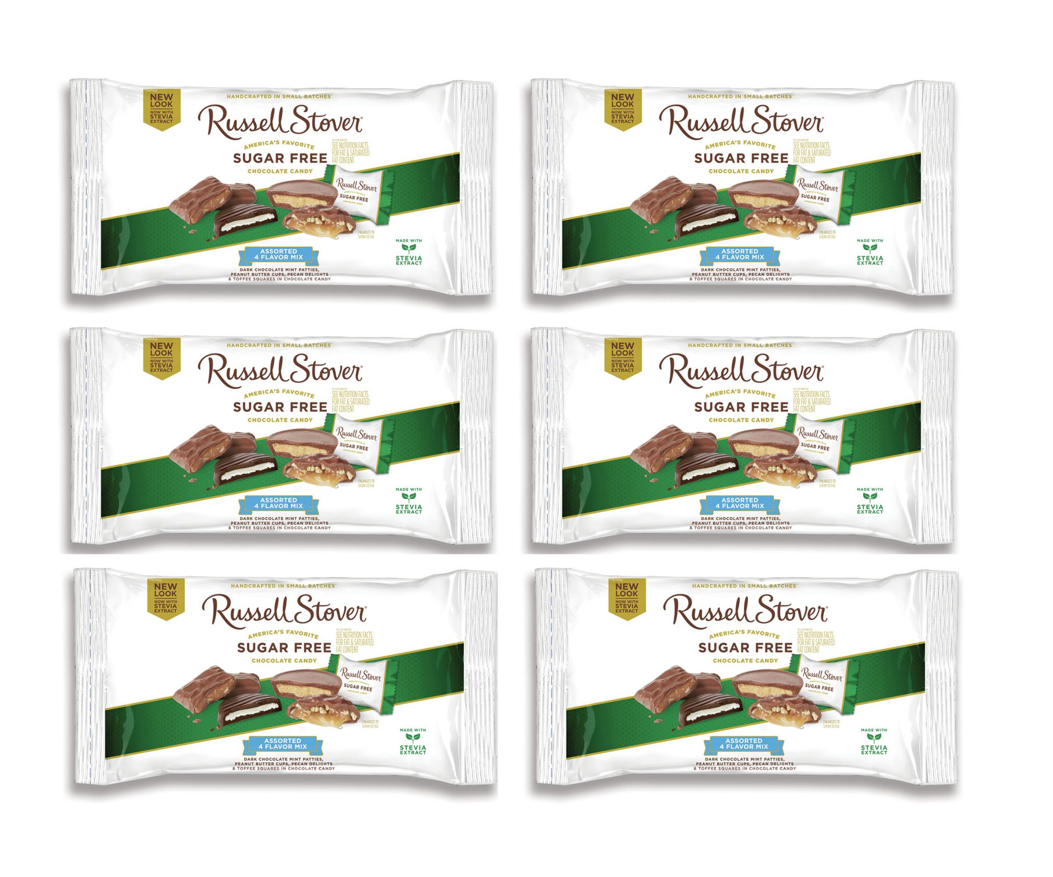 #Flavor_Sugar Free Variety Pack (Assorted 4-Flavor Mix)  #Size_6 Bags