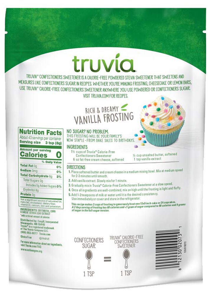 Truvia Sweet Complete® Calorie-Free Confectioners Sweetener - 12 oz (340g) - High-quality Sweeteners by Truvia at BariatricPal Store
