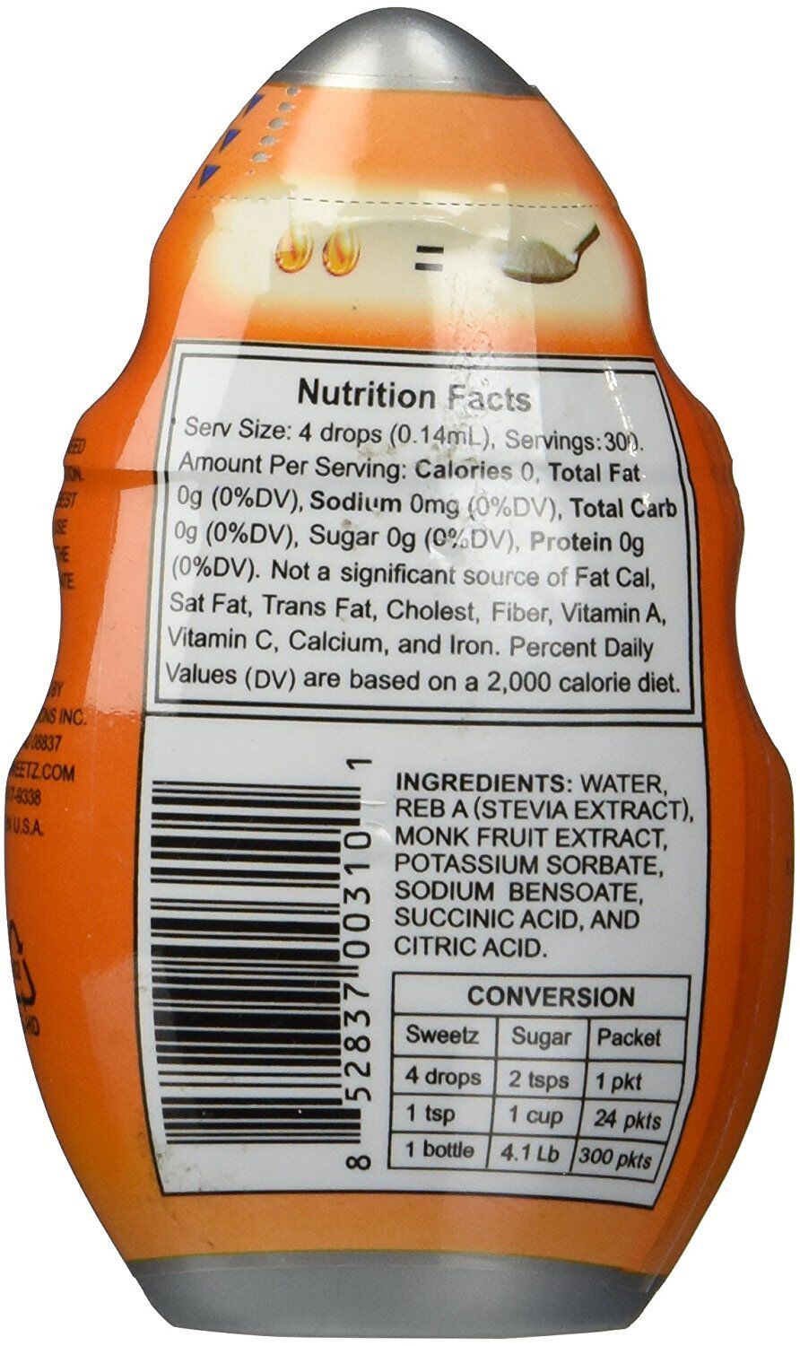 EZ-Sweetz Liquid Sweetener, Stevia & Monk Fruit twin pack - High-quality Sweeteners by EZ-Sweetz at BariatricPal Store