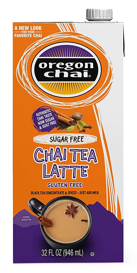 Oregon Chai Sugar-Free Chai Tea Latte Concentrate 32 fl oz - High-quality Beverages by Oregon Chai at BariatricPal Store