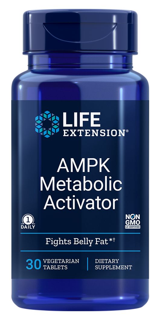 Life Extension AMPK Metabolic Activator 30 vegetarian tablets - High-quality Digestion by Life Extension at BariatricPal Store