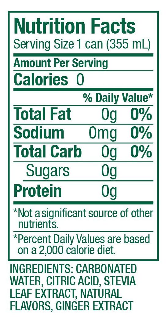 #Flavor_Ginger Ale, 12 fl oz. #Size_6 pk