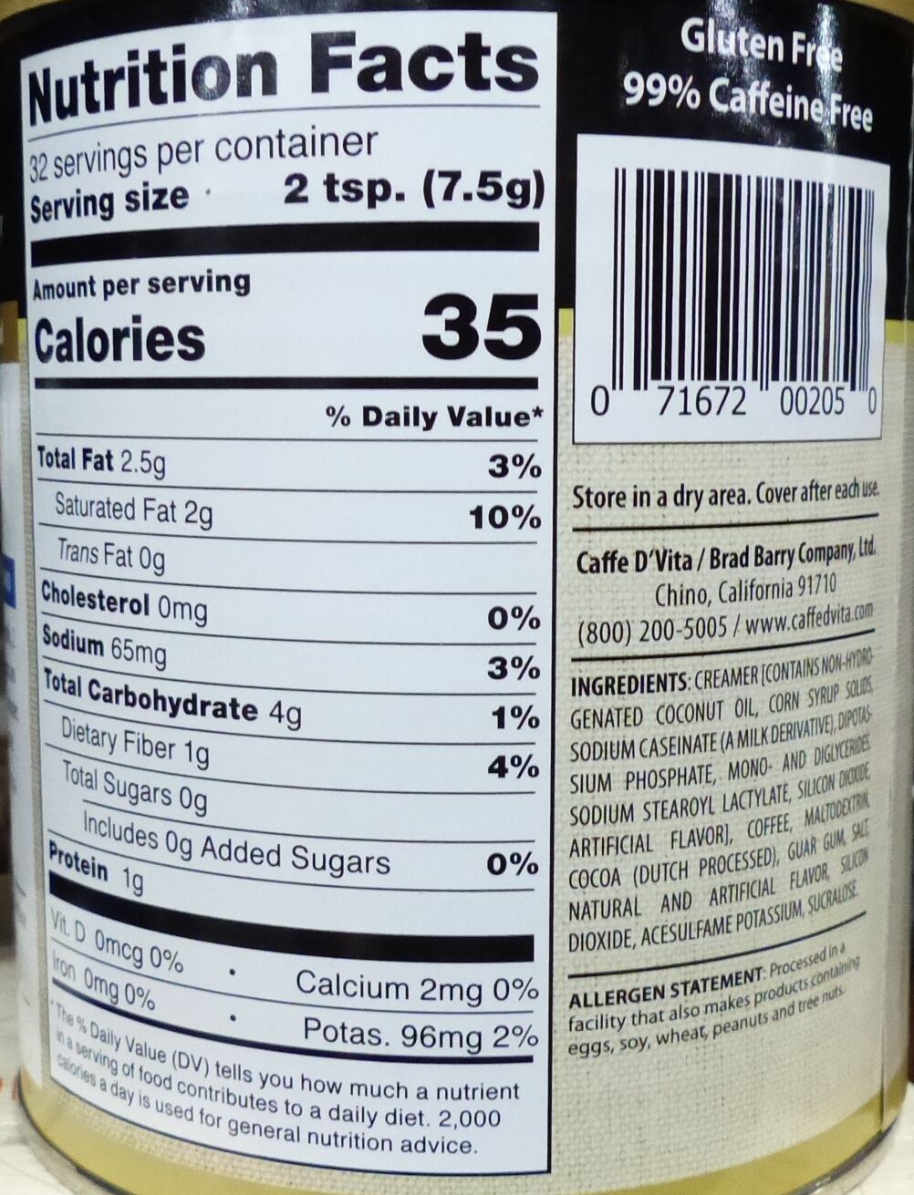 #Flavor_Mocha #Size_8.5 oz.