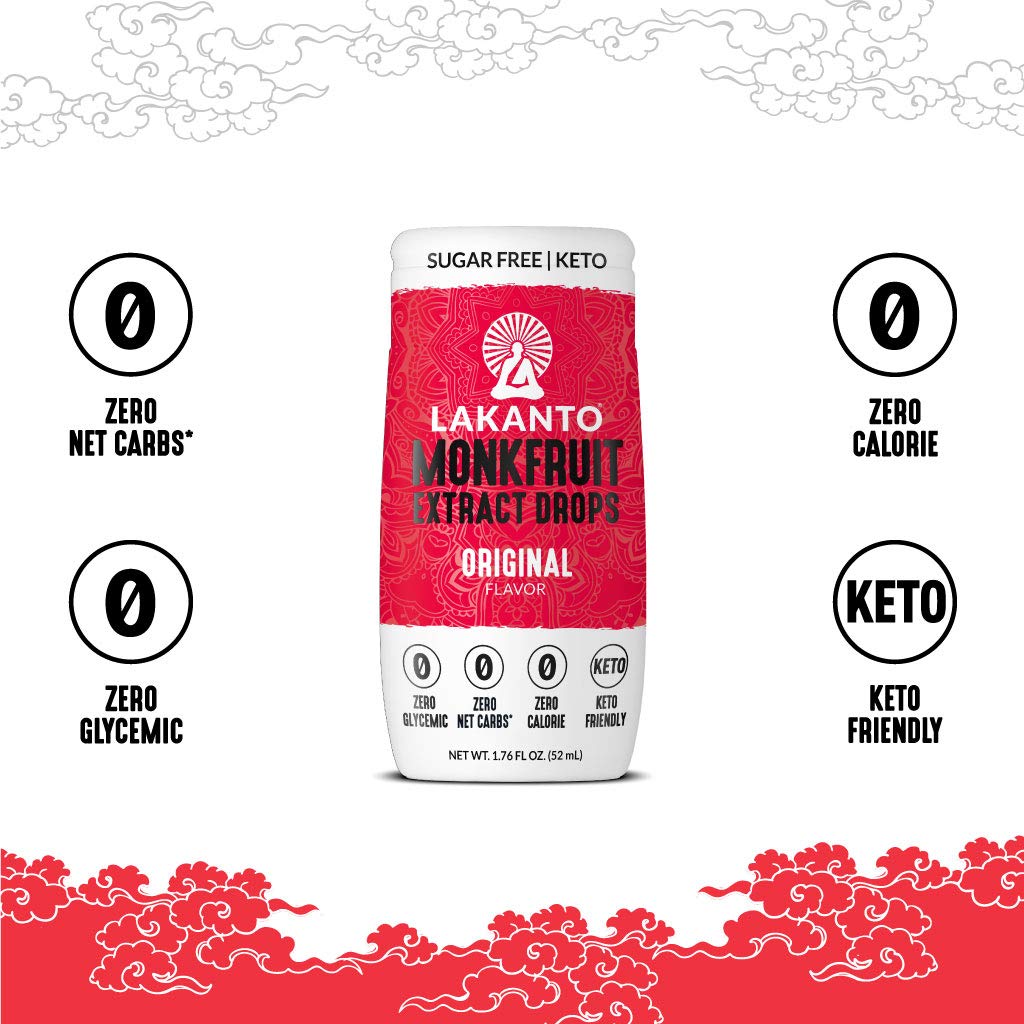 Lakanto Liquid Monkfruit Extract - Original - High-quality Sweetener by Lakanto at BariatricPal Store