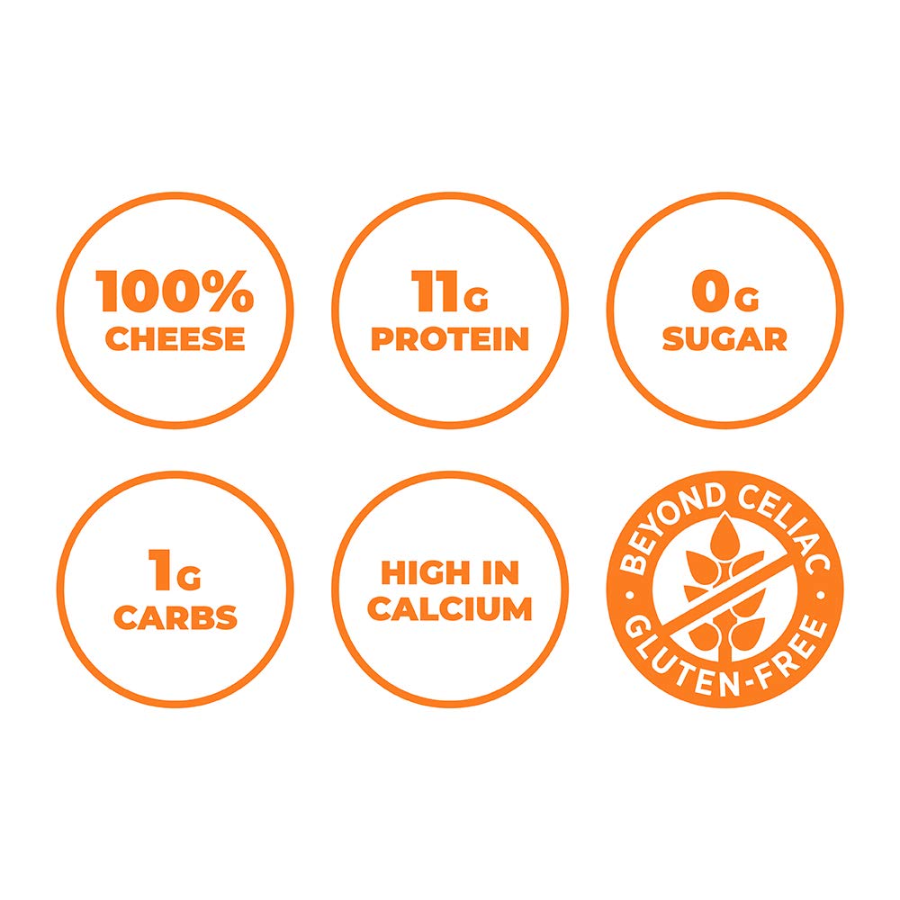 Moon Cheese (2oz.) 3-Flavor Variety Pack - High-quality Cheese Snacks by Moon Cheese at BariatricPal Store