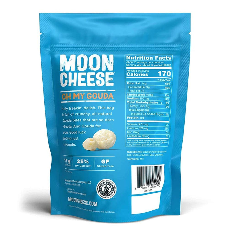 Moon Cheese (2oz.) - Oh My Gouda - High-quality Cheese Snacks by Moon Cheese at 