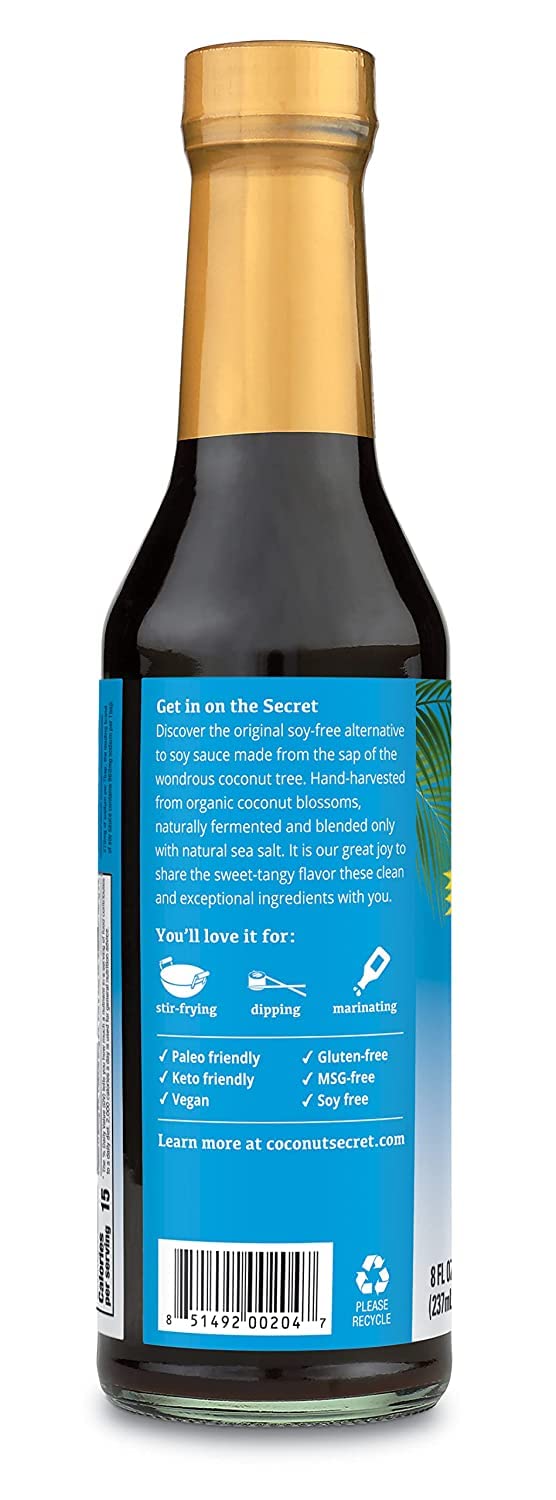 Coconut Secret Coconut Aminos 8 fl oz. - High-quality Baking Products by Coconut Secret at BariatricPal Store